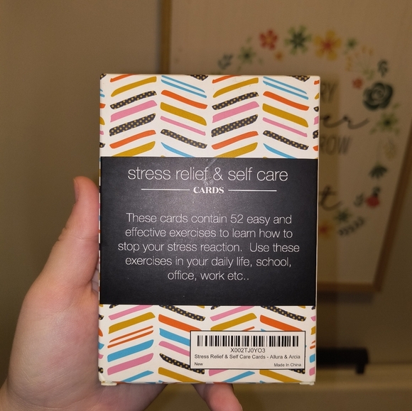Stress Relief & Self-Care Cards - Picture 3 of 3